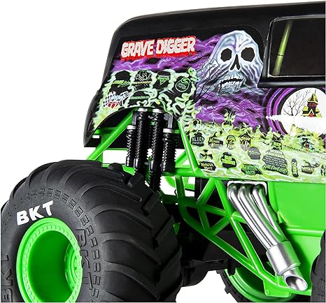 Monster Jam, Official Grave Digger Remote Control Truck 1:15 Scale, 2.4GHz
