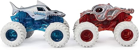 MonsterJam 1:64 Scale Color Change Megalodon Vs Octon8er